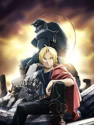 Fullmetal Alchemist: Brotherhood 2009 Anime Poster Wall Art Print - High Quality • $14.95