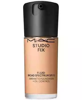 Mac Studio Fix Fluid Spf 15 Foundation.... N6.5....  New In Box! • $13.50