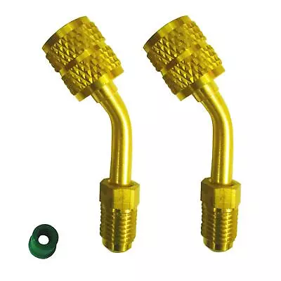 R410A Adapter For Mini Split HVAC System 5/16  Female Quick Couplers X 1/4  M... • $16.58