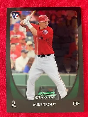 2011 Bowman Chrome Mike Trout Rookie RC #175 Los Angeles Angels - Centered 📈 • $199.99