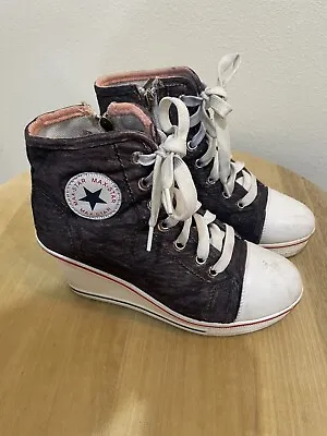 Max Star Wedge The-dye Tennis Shoes Size 36 • $15
