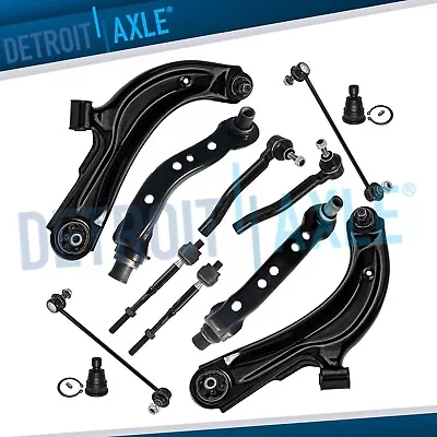 Front Control Arms Ball Joints Sway Bars Tie Rods Kit For Nissan Sentra NV200 • $158.94