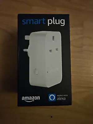  Amazon Smart Plug Works With Alexa White -  BRAND NEW SEALED  • £25