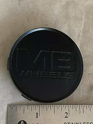 MB Motoring Wheels Matte Black Wheel Rim Hub Cover Center Cap C-666-2 C18MMB-MB • $18.75