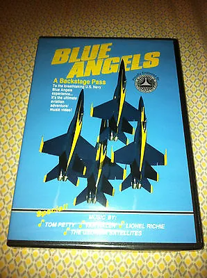 $125 • Buy Blue Angels A Backstage Pass Dvd Music By Tom Petty Van Halen New