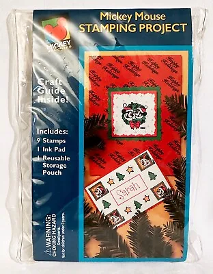 The Rubber Stamp Factory Mickey Unlimited Mickey Mouse Christmas Stamp Set • $12.99