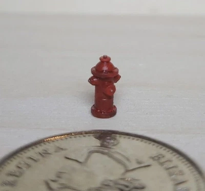 $10.20 • Buy Fire Hydrant (Pack Of 4) Scale Scenery Details, Model Railroad Props, DND