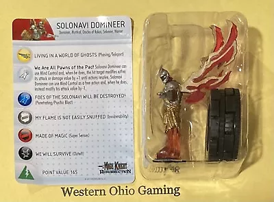 Heroclix Solonavi Domineer #019 NEW Mage Knight Resurrection • $8.99