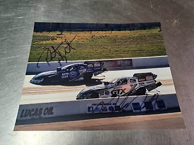 NHRA Robert Hight & Mike Neff 2012 Topeka 8x10 Autographed Photo • $14.99