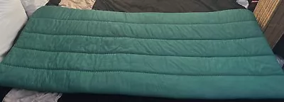 Vintage Green And Yellow Sleeping Bag Very Good Condition 175cm X 140cm • £20