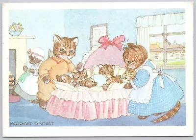 Kitten Cartoon Postcard Cats Cradle Margaret Tempest Artist Signed • $4.33