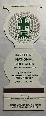 Vintage Matchbook Cover Hazeltine National Golf Club • $3.90
