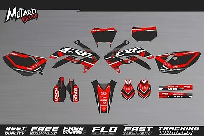 Honda CRF 450 X 2005-2010 2011 2012 2013 2014 2015 2016 2017 Graphics Kit Decals • $252.89