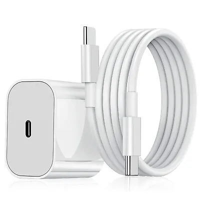 Original USB-C Fast Charger For IPhone 15 14 13 12 11 Pro Max XS XR Type C Cable • $6.19