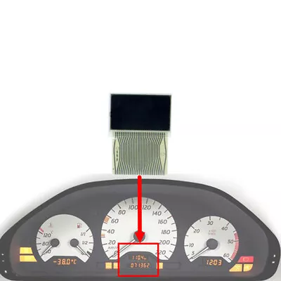 Middle Instrument Cluster LCD Display Screen For Mercedes 1998-2002 E-class W210 • $63.76