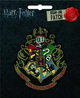 $9 • Buy Harry Potter Hogwarts Crest Iron-On Patch