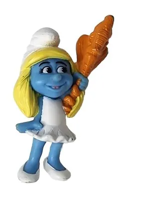 THE SMURFS SMURFETTE PEYO 2013 3” ACTION FIGURE TOY McDonalds Toy  • $9.99