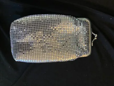 Silver Soft Metallic Mesh (Full Pack 100s) Cigarette Case Bag • $8.99