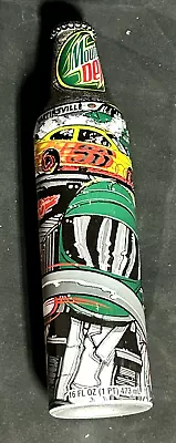 4 MOUNTAIN DEW NASCAR  NASCAR  ALUMINUM SODA BOTTLEs Green Label Art • $8