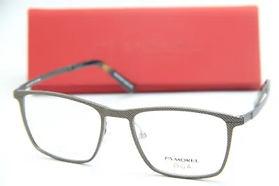 New Morel Oga 10145o Mg12 Bronze Black Havana Authentic Eyeglasses W/case 54-16 • $123.71