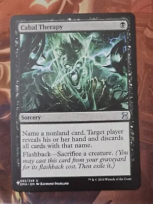 MTG Cabal Therapy Mystery Booster - Eternal Masters 043/249 Regular Uncommon • $0.99