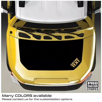 Toyota FJ  Cruiser 2007-2023 Hood Accent Decals Stripes Blackout (Choose Color) • $81.38