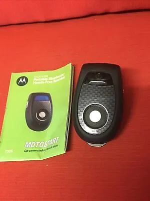 Motorola T305 Black Palm-sized Bluetooth Wireless Portable Car Handsfree Speaker • $12.50