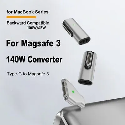 Connector Type-C Female To Magsafe 3 Converter For MacBook Air/Pro • $15.72