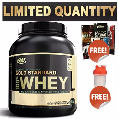 Optimum Nutrition Gold Standard Natural 100% Whey Proten 2.3kg 5lbs Wpi Wpc • $130.10