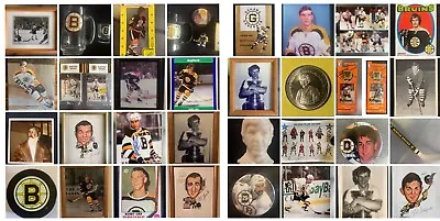 Vintage Boston Bruins/Bobby Orr Photos Singles Sets Souvenirs- You Select One • $19.99