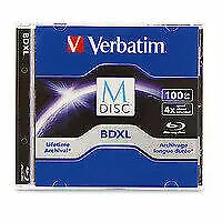 Verbatim M-Disc BDXL • $20