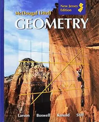 Holt McDougal Larson Geometry: Student Edition 2008 - Hardcover - GOOD • $20.98