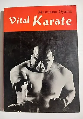$15.99 • Buy Vital Karate By Masutatsu Oyama Book Black Belt Kung Fu Martial Arts 1974 