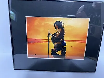 Wonder Woman Framed Picture Artist Rendition 8x10” Great Gift Idea For WW Fan • £19.19