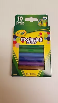 Crayola Modeling Clay 10 Sticks Of Clay 3 Oz Pack New • $5