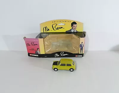 Corgi Classics 61211  Mr Bean's Mini Original Boxed Diecast Model Car V2 • $36.93