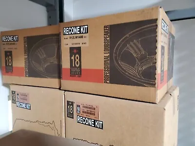 Re-cone Kits: JBL 18 Sound RCF & More • $60