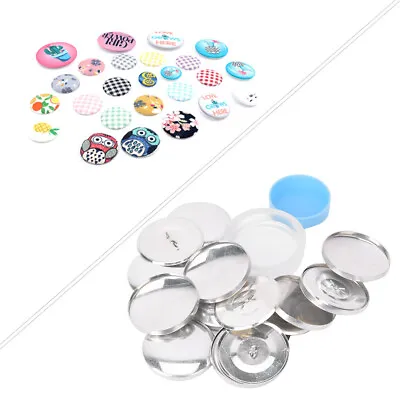 (40MM)Self Cover Buttons Kit 20/25/30/40mm Fabric Button Mould Cloth Bag Cover • £5.81