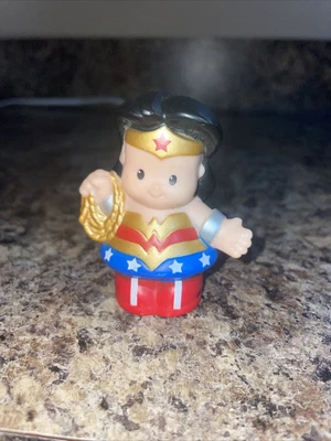 $8.99 • Buy Fisher Price Little People Super Hero WONDER WOMAN 2011 Figure DC Comics