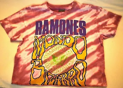 Ramones Tie Dye Crop Top T-shirt  New • £18.77