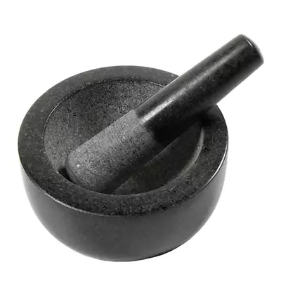 Large Pestle And Mortar Set Durable Granite Stone Spice Herb Crusher • $69.95