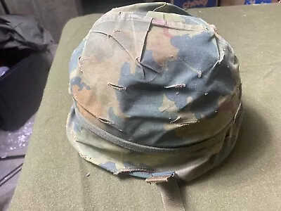 Viet Nam M1 Helmet And Liner Mitchell Reversable Cover And Band • $80