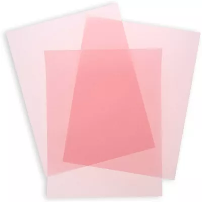 50-Sheets Blush Pink Vellum Paper For Card Making Invitations Scrapbook • $14.99