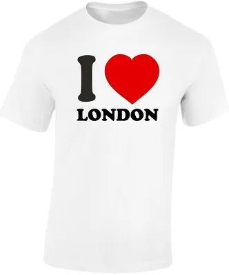 I Love London Mens T-Shirt 10 Colours (S-3XL) By Swagwear • $12.74
