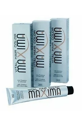£15.99 • Buy 3 X No 1 Black Maxima Hair Colours Made In Italy  Professional Use 100ml