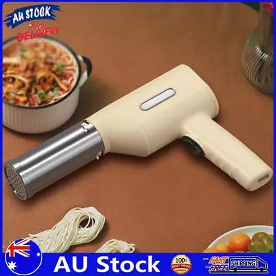 AU Handheld Pasta Machine Electric Pasta Noodle Maker Rechargeable For Home Kitc • $67.43