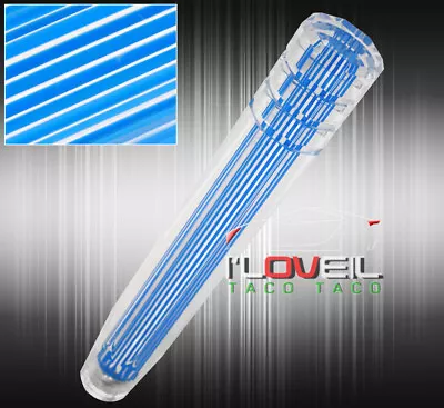 For Bmw 12  M8X1.25 Clear 3D Style Long Extended Shift Knob Truck Suv Blue • $24.99