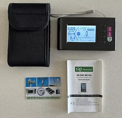 GQ EMF-390 Multi-Field EMF Meter RF Detector • $150