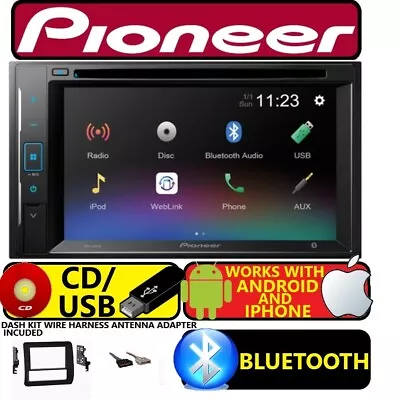 Ford F Series & Bronco 92-97 Pioneer Cd/dvd Bluetooth Usb Car Radio Stereo Pkg • $653.01