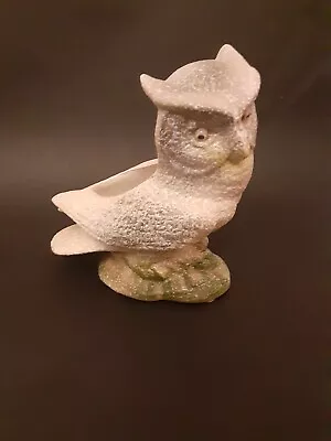 Vintage Owl Planter Art-Deco Heavy • $14.99